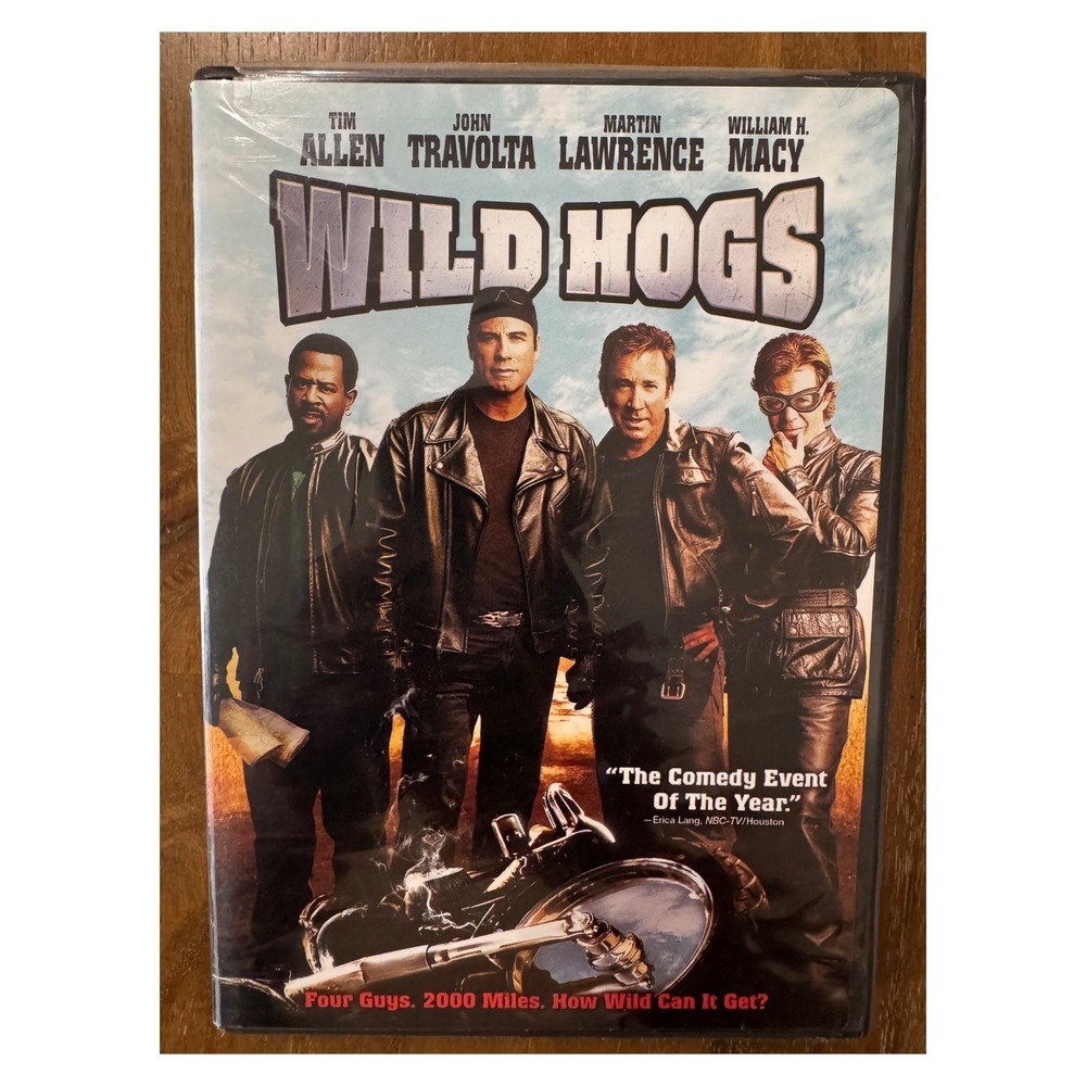 Wild Hogs DVD Tim Allen John Travolta Martin Lawrence Comedy Movie 2007